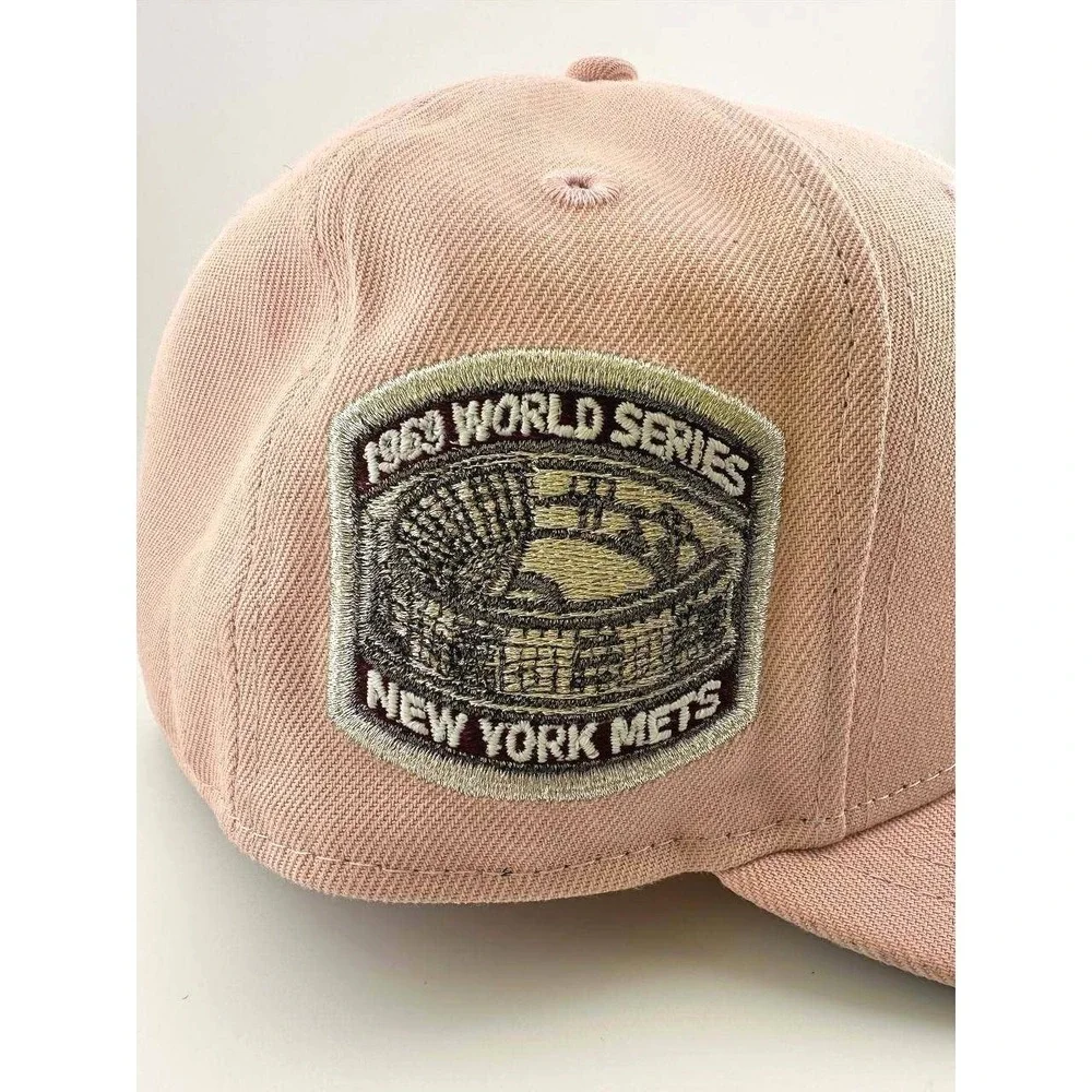 New Era 59Fifty Fitted Hat‎ New York Mets Shea Stadium Final Season Size 7 1/2